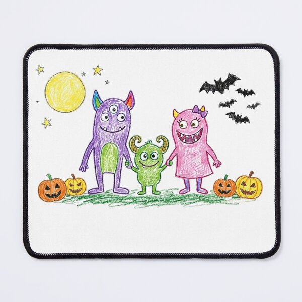 Item preview, Cute Cartoon Halloween Monster Family designed and sold by LavIsInTheAir.