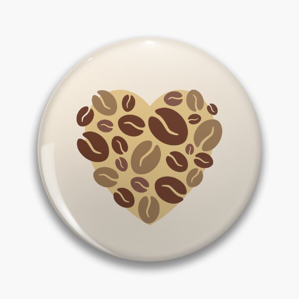 Item preview, Heart made of coffee beans designed and sold by moonart7lunas.