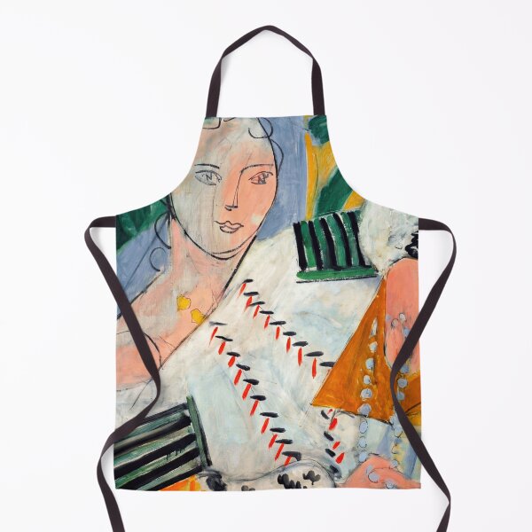 Item preview, Romanian Blouse by Henri Matisse: Fauvist Portrait Fine Art Print designed and sold by artofuniverse.