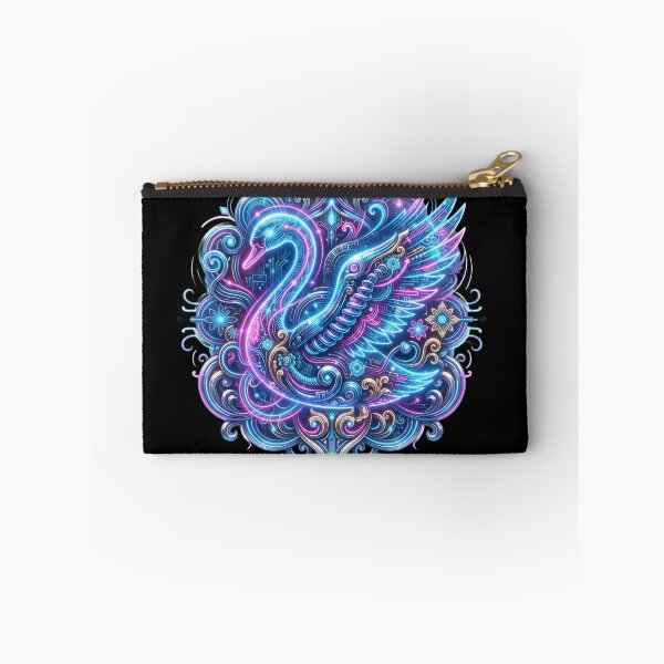 Item preview, Filleted Neon Swan – Luminous Elegance designed and sold by Esencia Argentina.