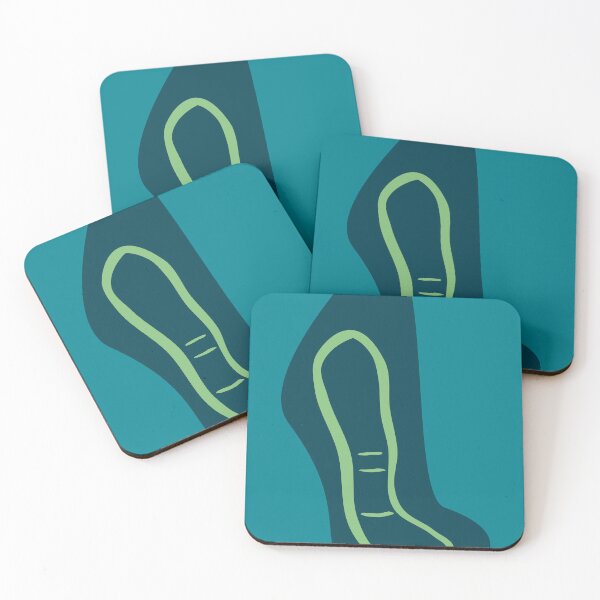 Item preview, One foot in turquoise designed and sold by juicinate.