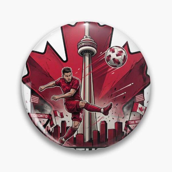 Item preview, Northside Strike Toronto Soccer Maple Leaf Art designed and sold by Pandora´s Box.