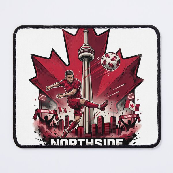 Item preview, Northside Strike Toronto Soccer Maple Leaf Art designed and sold by Pandora´s Box.