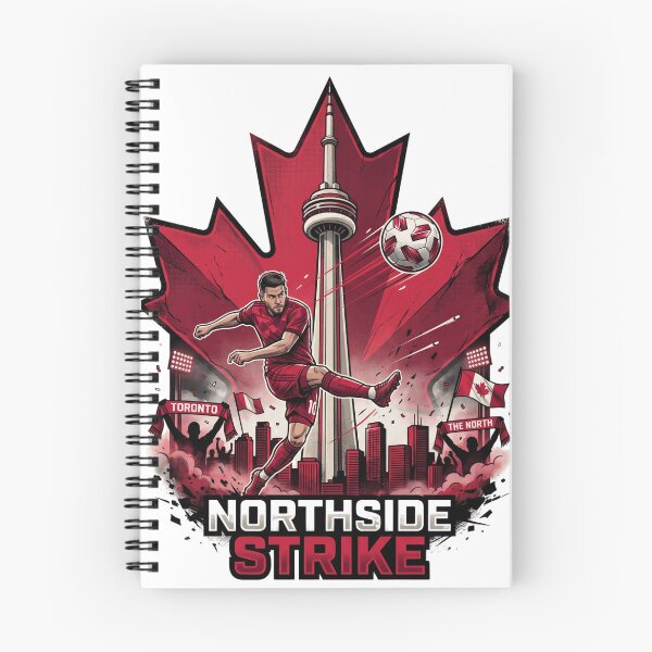 Item preview, Northside Strike Toronto Soccer Maple Leaf Art designed and sold by Pandora´s Box.
