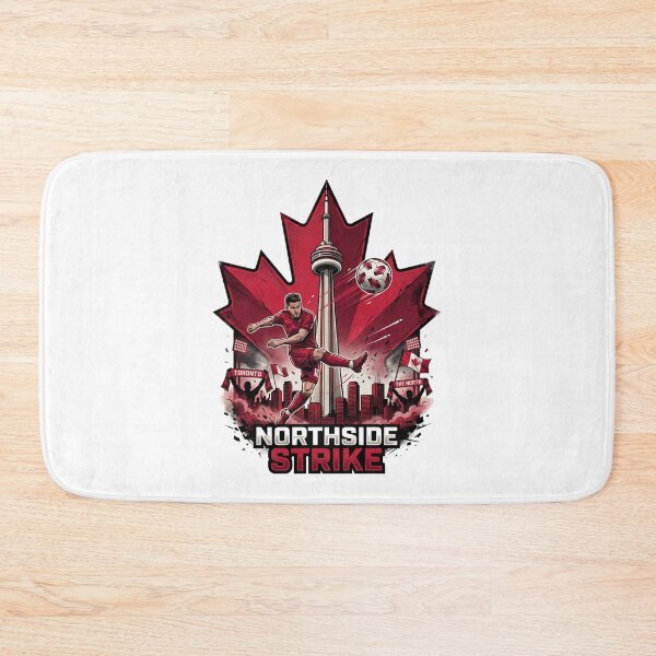 Item preview, Northside Strike Toronto Soccer Maple Leaf Art designed and sold by Pandora´s Box.