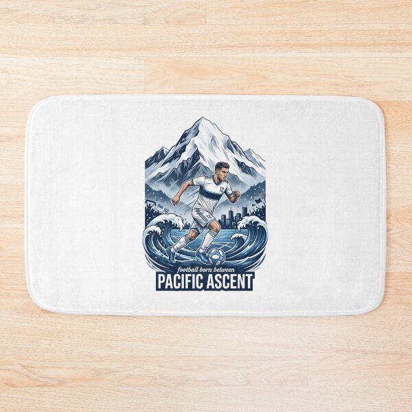 Item preview, Pacific Ascent Vancouver Soccer Mountain Waves Art designed and sold by Pandora´s Box.