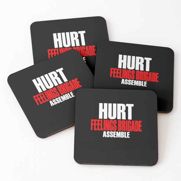 Item preview, Hurt Feelings Brigade Assemble Funny Feelings Humor designed and sold by elderberry.