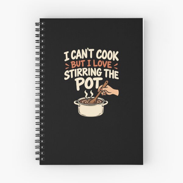 Item preview, Funny I Can’t Cook But I Love Stirring Pot Kitchen Humor Art designed and sold by elderberry.