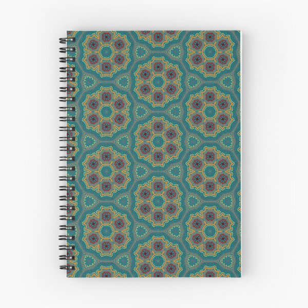 Item preview, Autumn mandala pattern turquoise designed and sold by Ana Gorozpe.