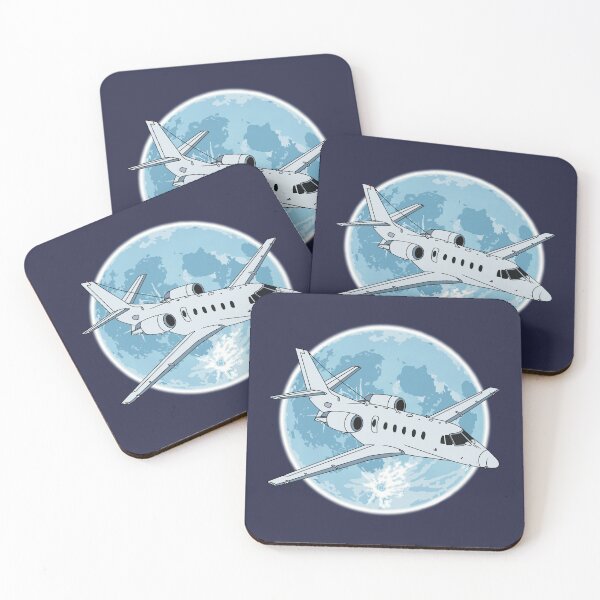 Item preview, Cessna Citation Jet Flying at Night Aviation Design designed and sold by skye-studio.