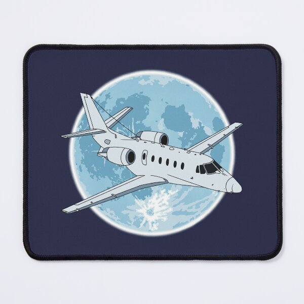 Item preview, Cessna Citation Jet Flying at Night Aviation Design designed and sold by skye-studio.