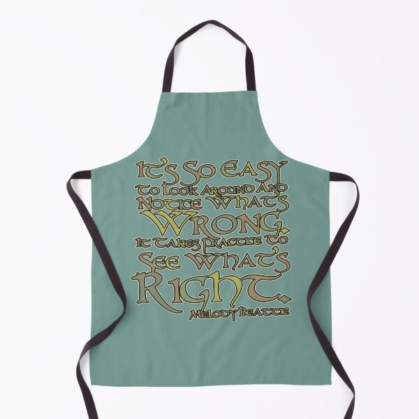 Item preview, Melody Beattie Quote Stencil (Notice What's Right) designed and sold by Cathedral of Curiosity.