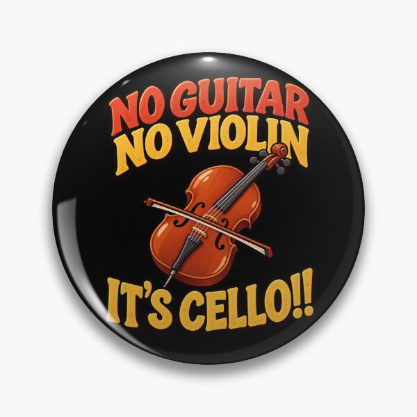 Item preview, No guitar, No violin, its cello designed and sold by Konvero.