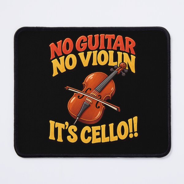 Item preview, No guitar, No violin, its cello designed and sold by Konvero.