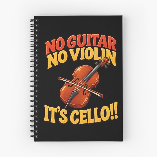 Item preview, No guitar, No violin, its cello designed and sold by Konvero.