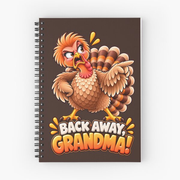Item preview, Back Away, Grandma! – Funny Thanksgiving Turkey designed and sold by HO•Designs.