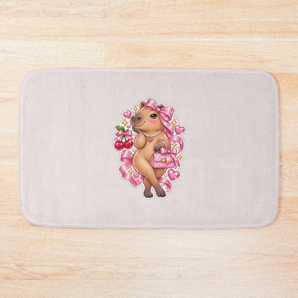 Item preview, Coquette Capybara Girl designed and sold by AnyMar2023.