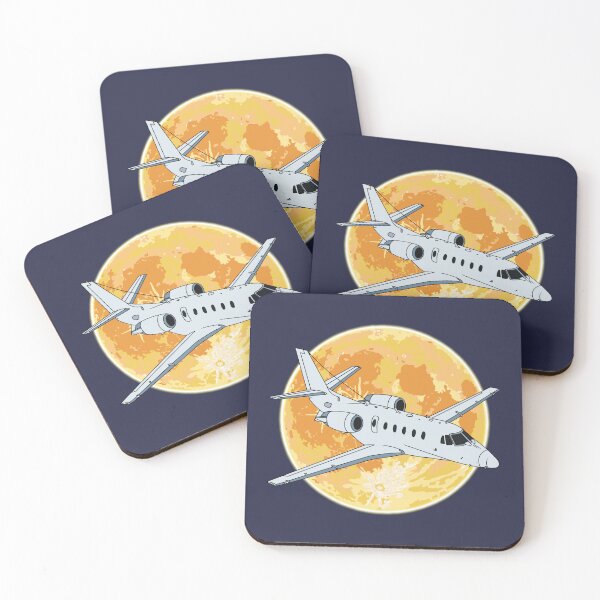 Item preview, Cessna Citation Jet Flying at Night Aviation Design designed and sold by skye-studio.