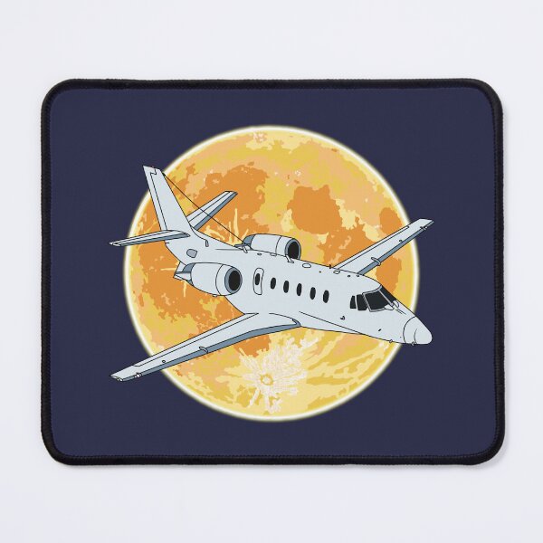 Item preview, Cessna Citation Jet Flying at Night Aviation Design designed and sold by skye-studio.