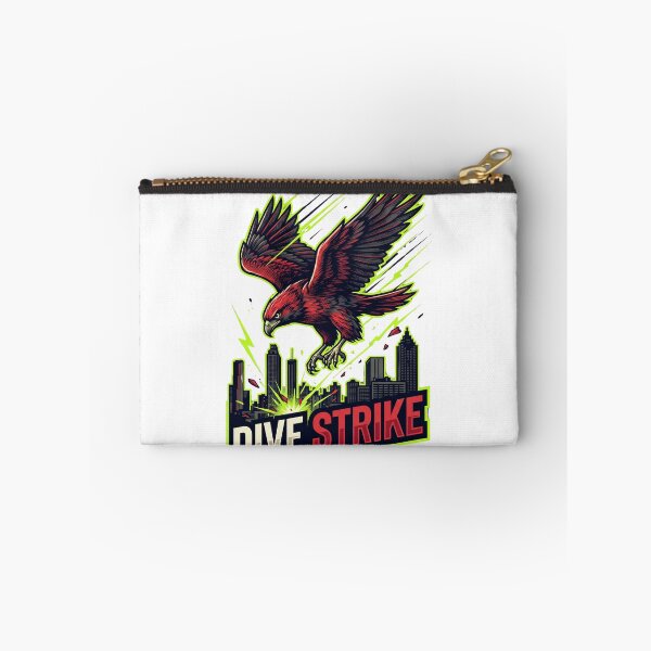 Item preview, Dive Strike Atlanta Red Hawk Diving Mascot Emblem designed and sold by Pandora´s Box.