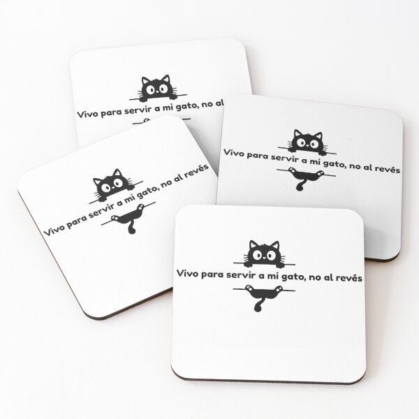 Item preview, I live to serve my cat, not the other way around. designed and sold by Olgavelez.