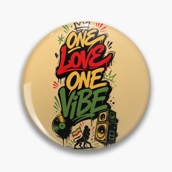 Item preview, One Love One Vibe designed and sold by SavvyEarth.
