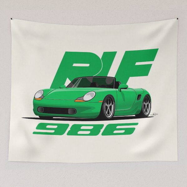 Item preview, Porsche 986 RUF 3400S Boxster classic illustration Essential  designed and sold by blackdogshop.