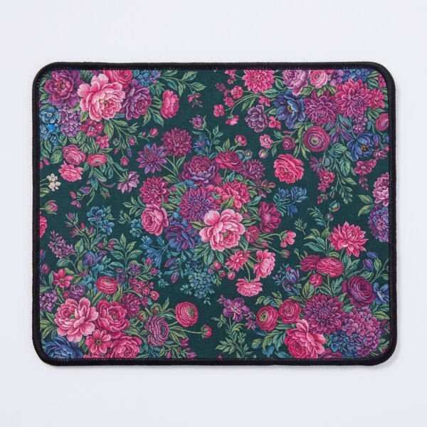 Item preview, Vintage Botanical Floral Dark Green Tapestry Pattern designed and sold by Owcomm.
