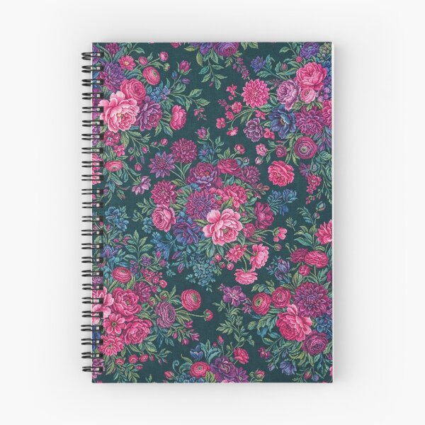 Item preview, Vintage Botanical Floral Dark Green Tapestry Pattern designed and sold by Owcomm.
