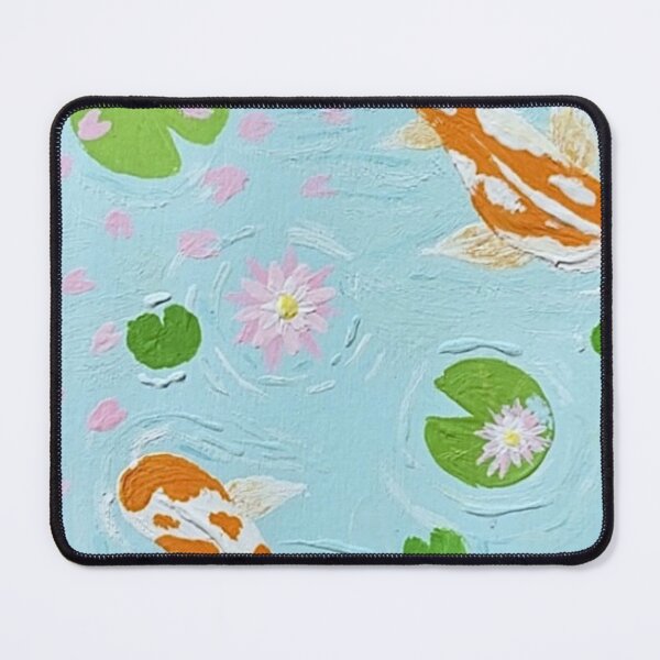 Item preview, Koi Pond under Cherry Blossoms designed and sold by Sydney-Sunxhine.