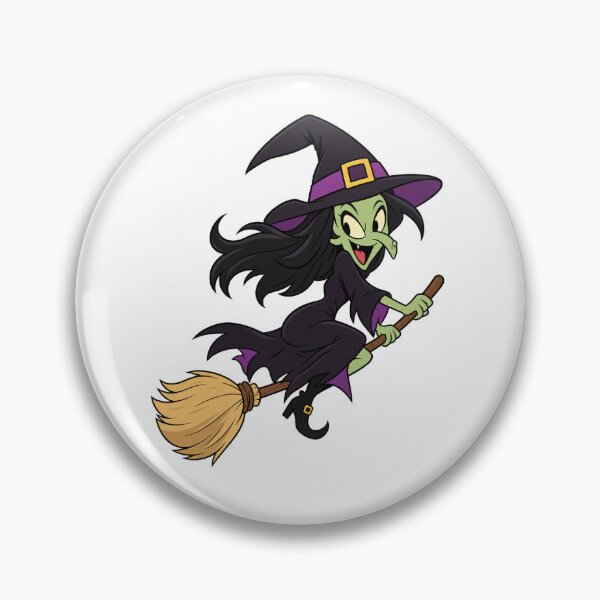 Item preview, Witch on Broomstick designed and sold by Quistlor.