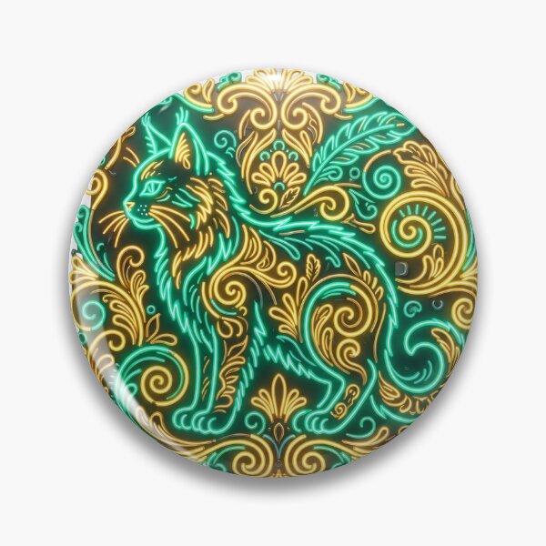 Item preview, Filleted Neon Lynx – Wild Glow designed and sold by Esencia Argentina.
