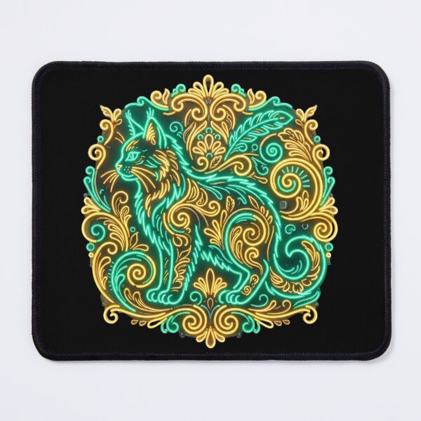 Item preview, Filleted Neon Lynx – Wild Glow designed and sold by Esencia Argentina.