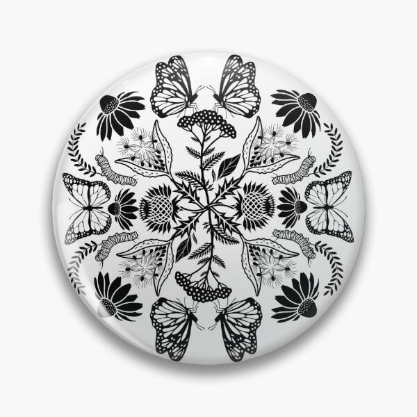 Item preview, Monarch Mandala #1 designed and sold by LeahsArtnCraft.
