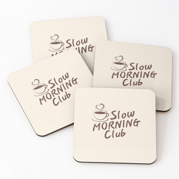 Item preview, Slow Morning club designed and sold by moonart7lunas.