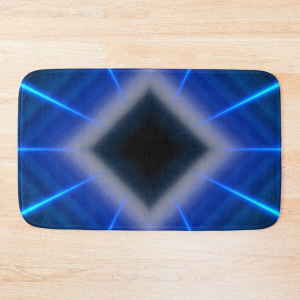 Item preview, Rotated Blue Square Tunnel and White Square designed and sold by Electric Shock!! Design.