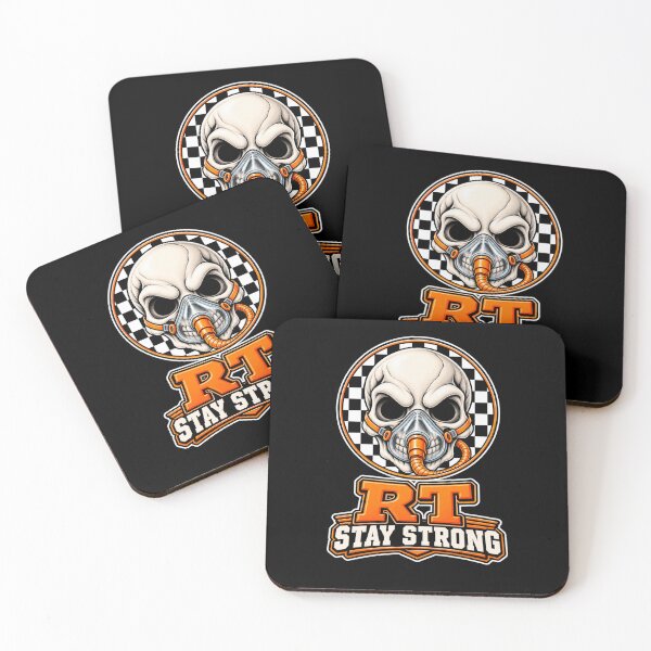Item preview, RT Stay Strong Respiratory Therapist Skull Checkerboard Halloween designed and sold by ClinicalHubs.