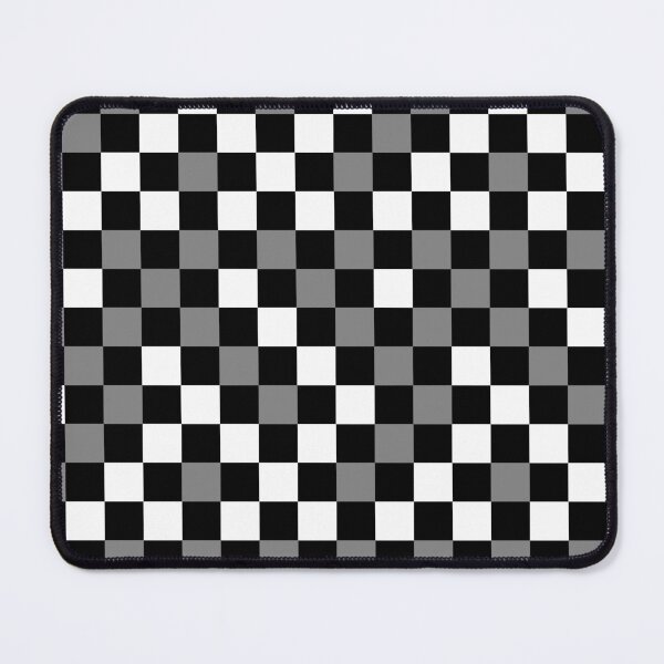 Item preview, Gray Black And White Checkered Pattern Design   designed and sold by PatternTitan.