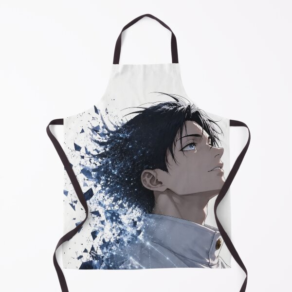 Item preview, Blue Crystal Anime Boy Shattered Dream Aesthetic Portrait designed and sold by Dyan4.