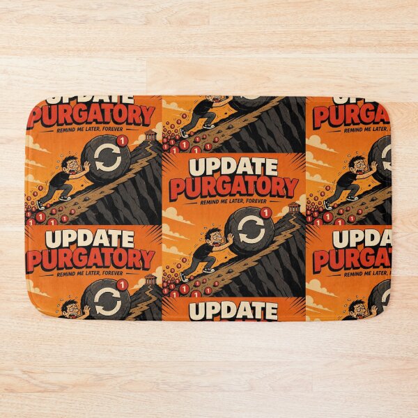 Item preview, Update Purgatory Remind Me Later Forever - Funny IT Sisyphus Shirt designed and sold by Geek Tracy Shop.