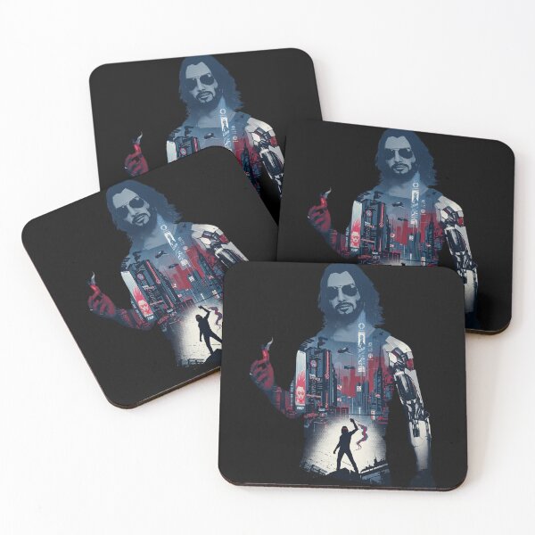 Item preview, Johnny Silverhand Night City designed and sold by EBANON.
