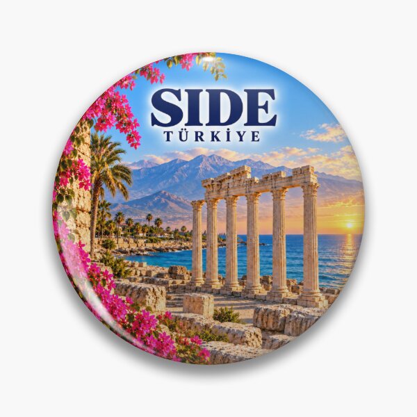 Item preview, Side Türkiye Ancient Ruins Sunset Travel Sticker designed and sold by GusiaTreasures.