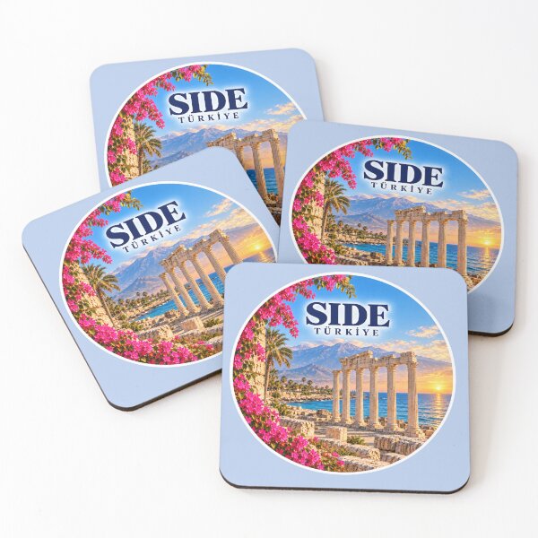Item preview, Side Türkiye Ancient Ruins Sunset Travel Sticker designed and sold by GusiaTreasures.