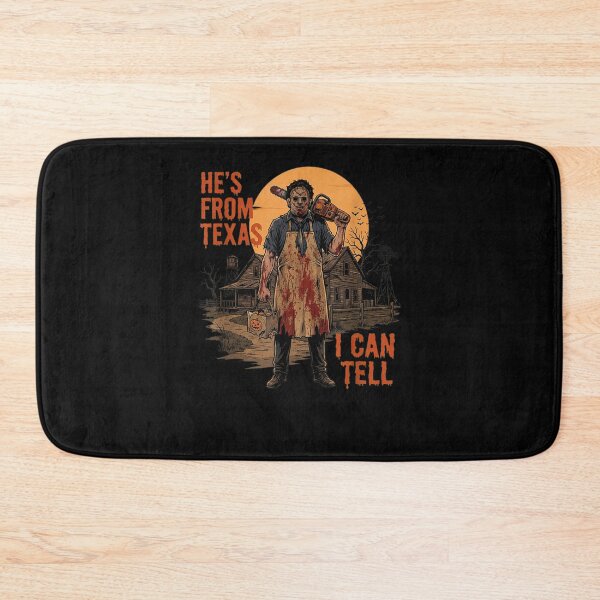 Item preview, He's from Texas I Can Tell Chainsaw Halloween Horror designed and sold by ArtByimamS.