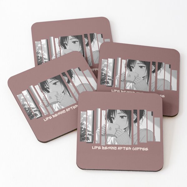 Item preview, life begins after coffee designed and sold by moonart7lunas.