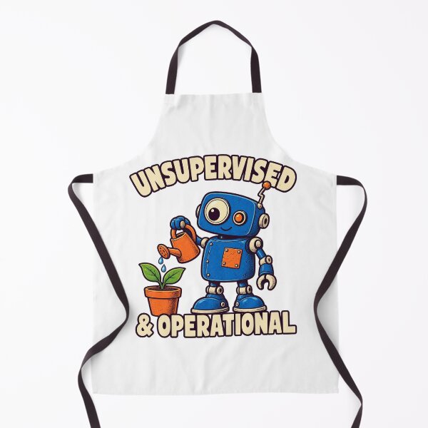 Item preview, Unsupervised and Operational - Robot Gardener designed and sold by AmericanExtremist.