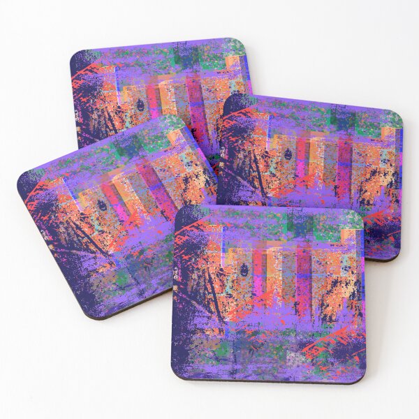 Item preview, Colorful Glitch Pattern designed and sold by Swooncake Press.