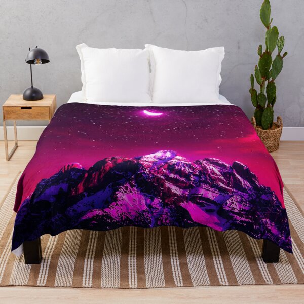Item preview, Glowing Meadow under Crescent Moon designed and sold by Exodoi.