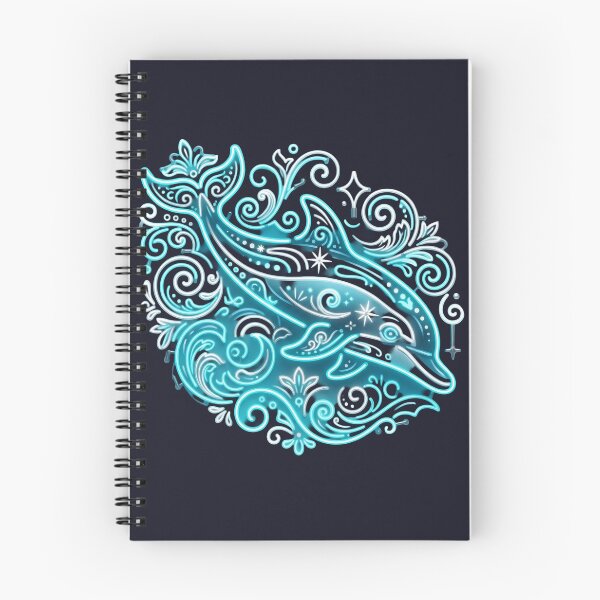 Item preview, Filleted Neon Dolphin – Marine Glow designed and sold by Esencia Argentina.