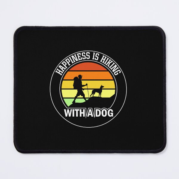 Item preview, Happiness is Hiking with a Dog, Hiking With My Dog Shirt designed and sold by MalwasBasket.